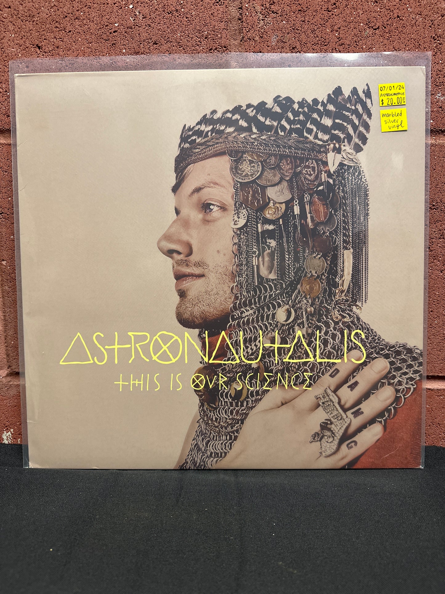 Used Vinyl:  Astronautalis ”This Is Our Science” LP (Marbled silver vinyl)