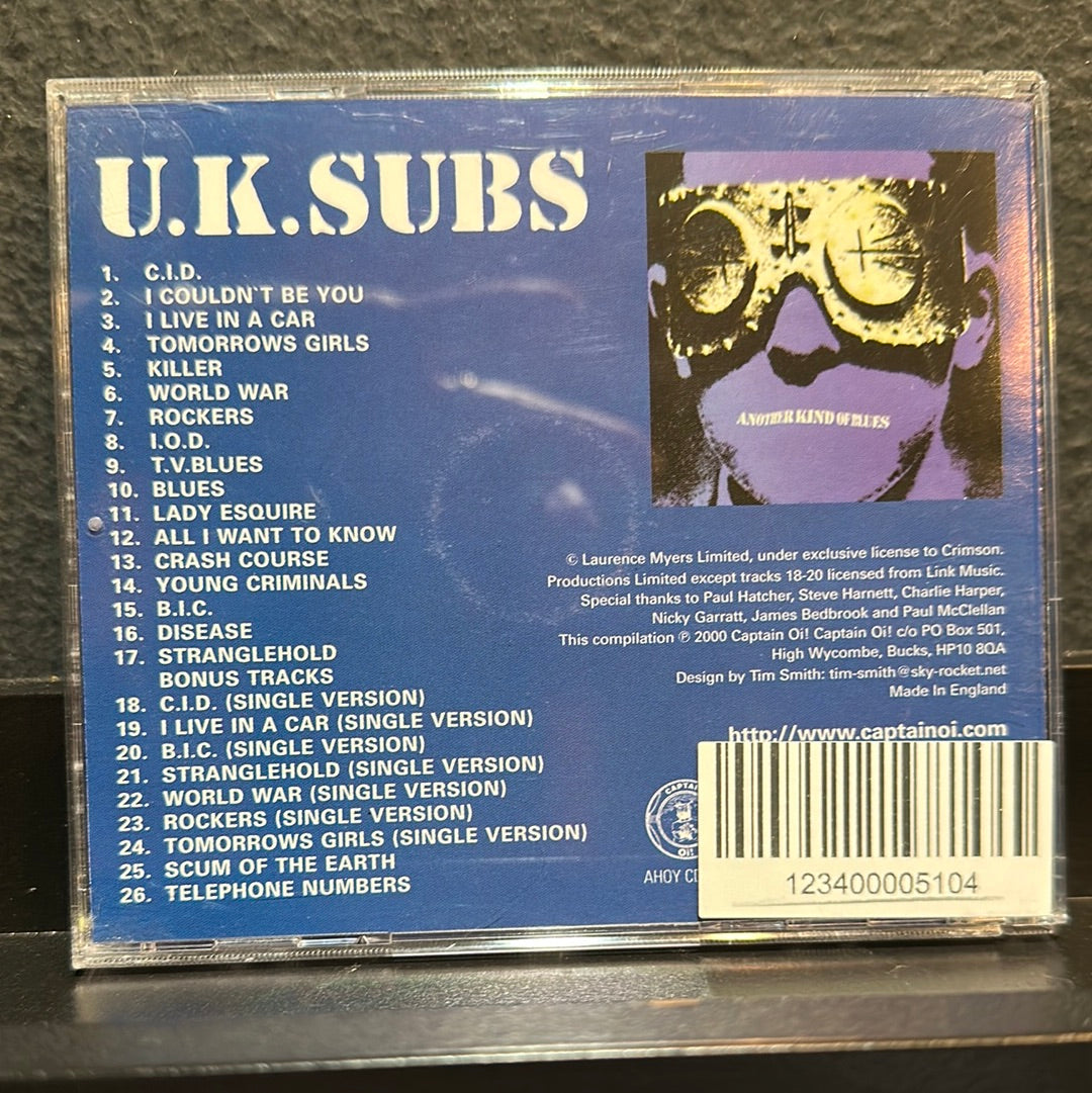 USED CD: UK Subs "Another Kind Of Blues" CD