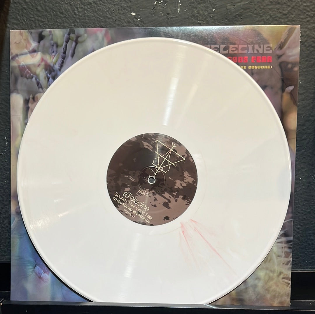 USED VINYL: aTelecine "Sounds That Gods Fear (Welcome To Cosmic Nightmare Culture)" LP (White Vinyl)