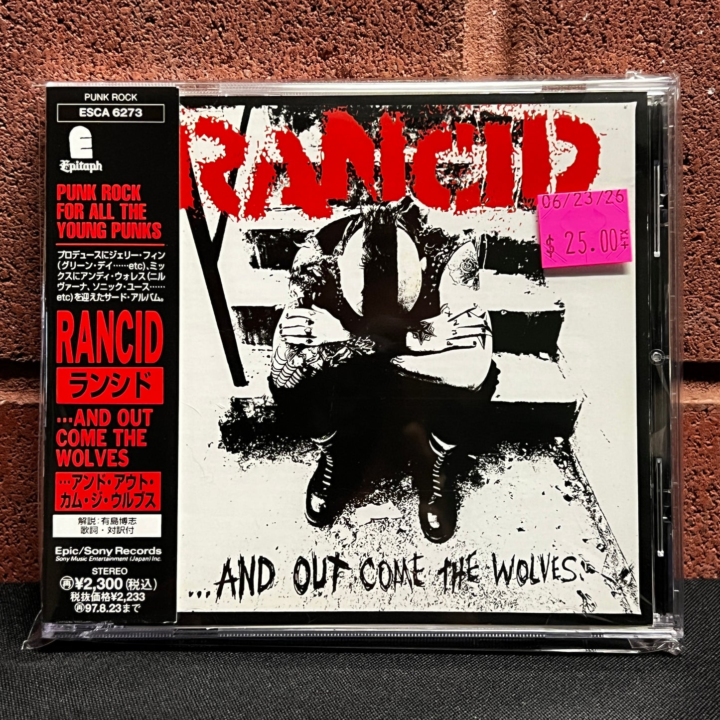 Used CD: Rancid "...And Out Come The Wolves" CD (1995 Japanese Press)
