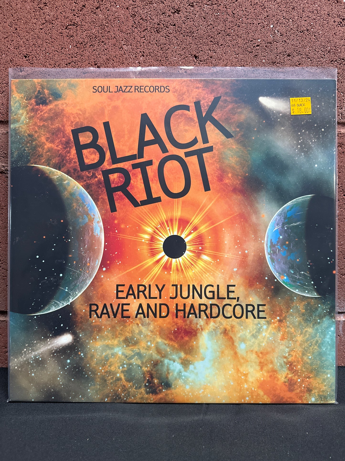 Used Vinyl:  Various ”Black Riot (Early Jungle, Rave And Hardcore)” 2xLP