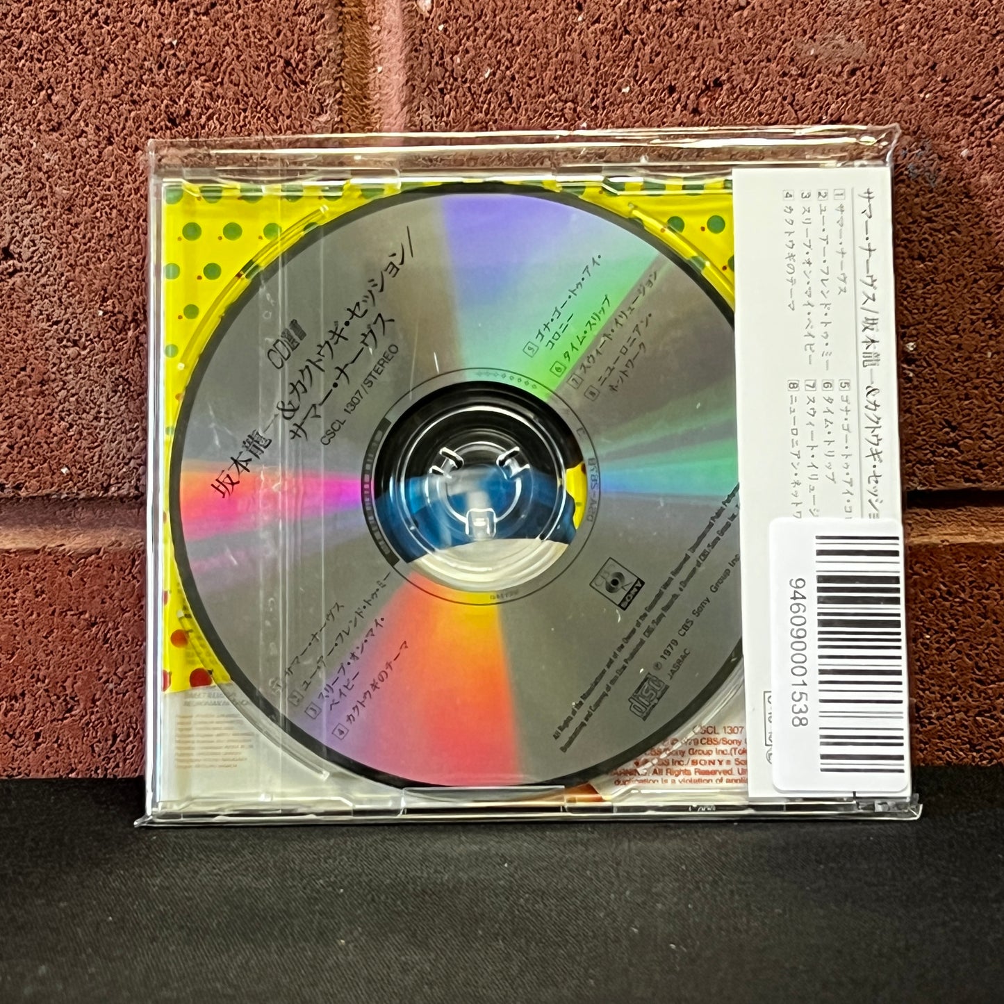 Used CD: Ryuichi Sakamoto & The Kakutougi Session "Summer Nerves" CD (1990 Japanese Press)