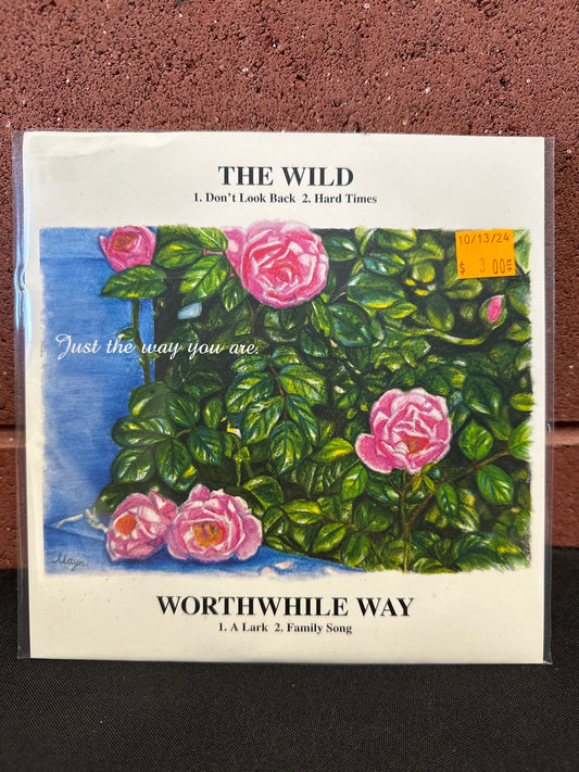 Used Vinyl:  The Wild / Worthwhile Way ”Just The Way You Are.” 7"