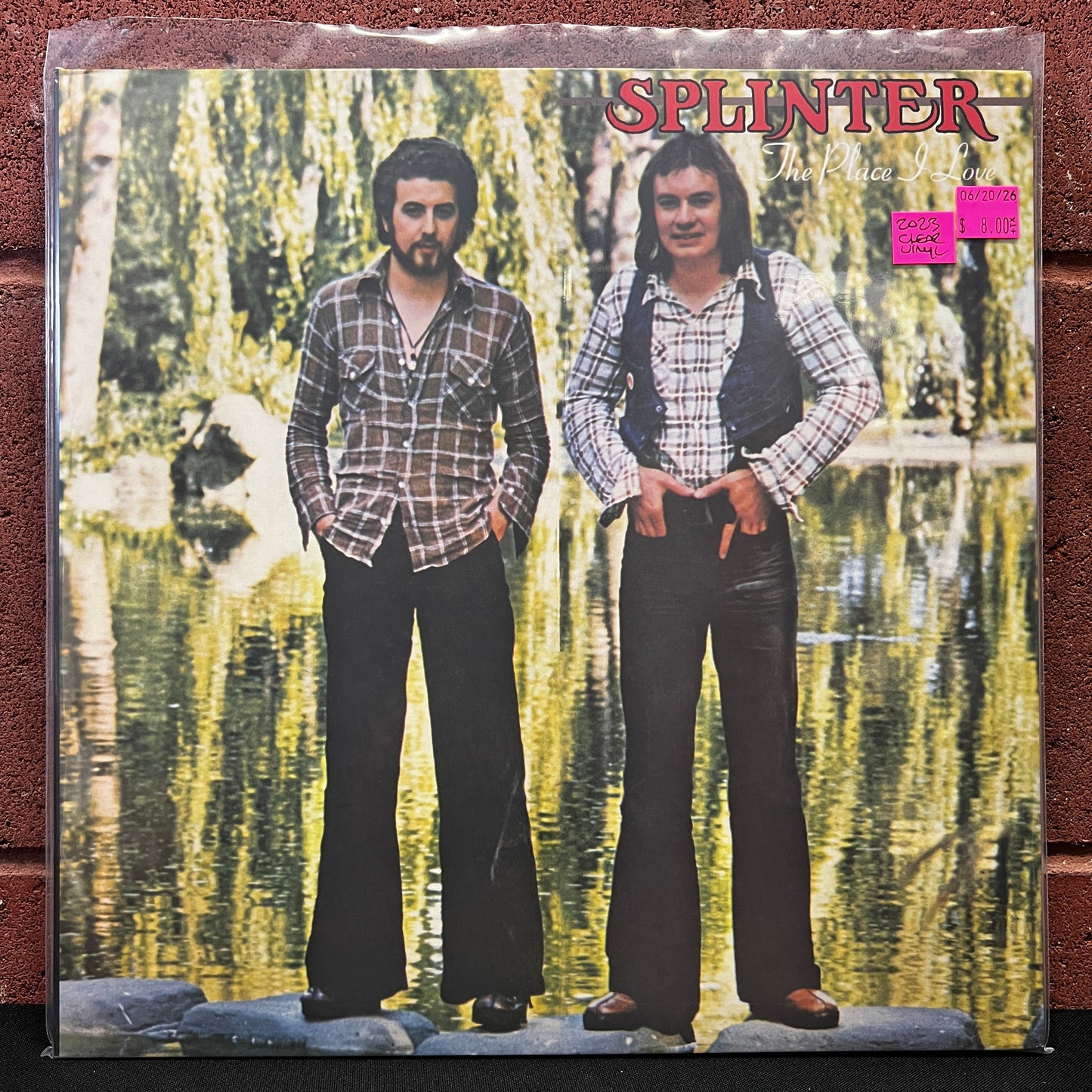 Used Vinyl: Splinter "The Place I Love" LP (2023 Press - Clear Vinyl)