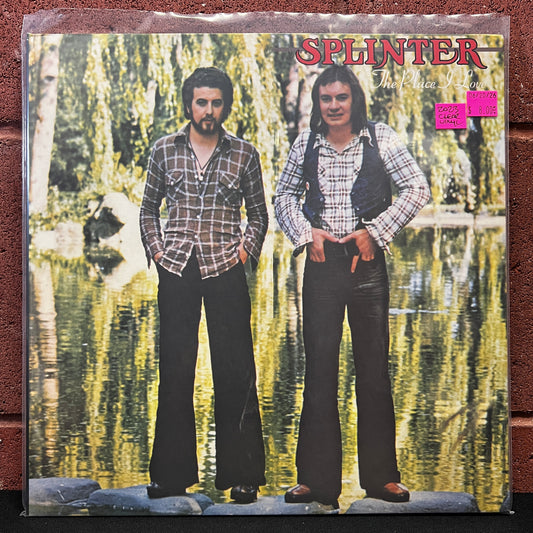 Used Vinyl: Splinter "The Place I Love" LP (2023 Press - Clear Vinyl)