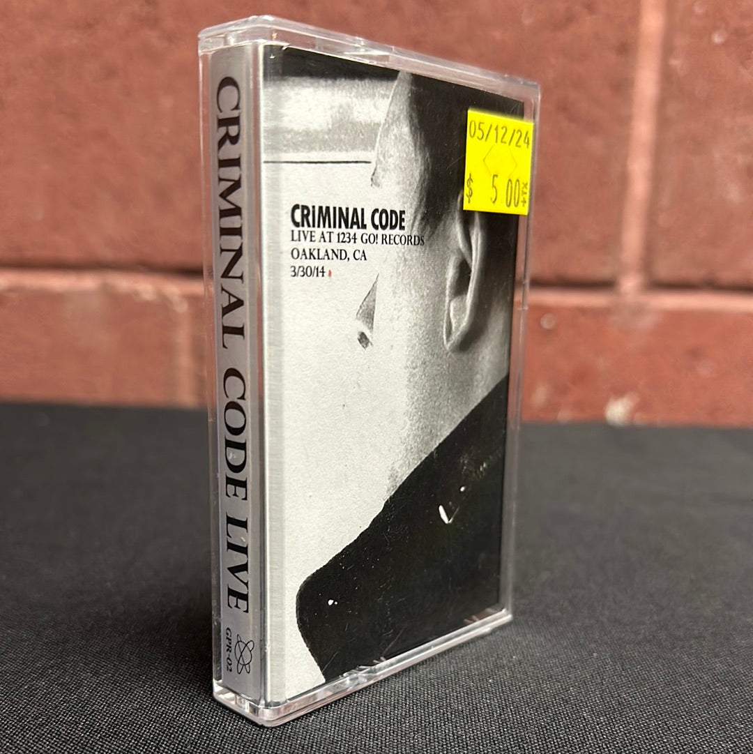 USED TAPE: Criminal Code "Live At 1234 Go! Records" Cassette