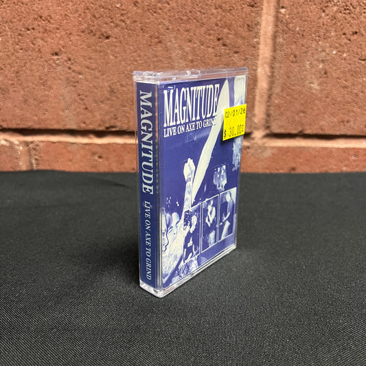 Used Cassette: Magnitude "Live On Axe To Grind" Tape