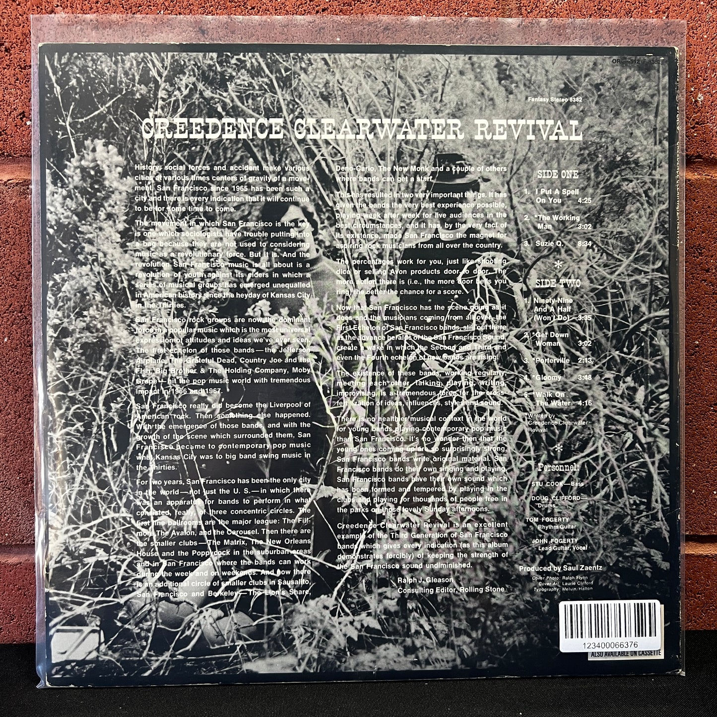 Used Vinyl: Creedence Clearwater Revival "S/T" LP (2015 Euro Press)