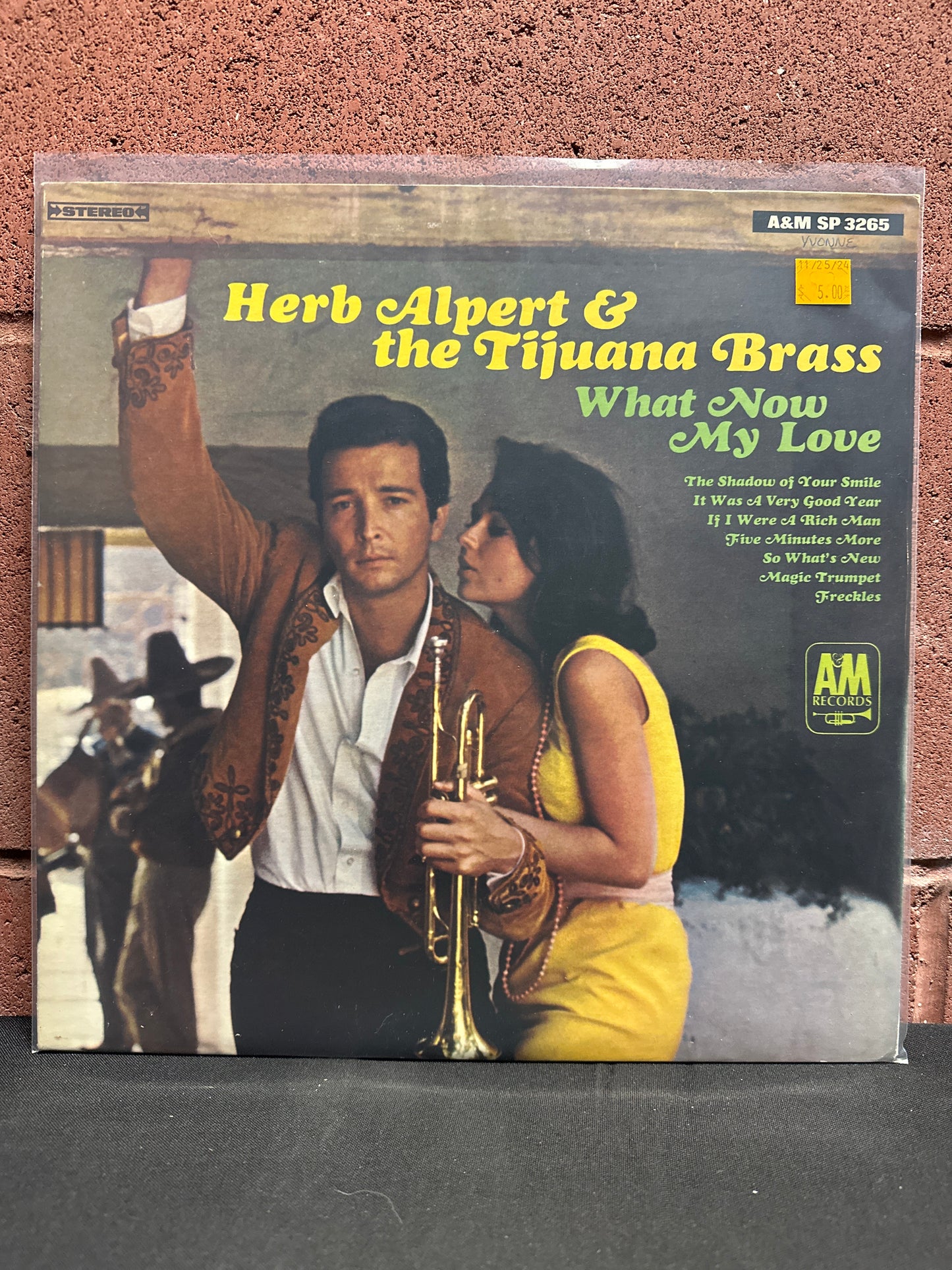 Used Vinyl:  Herb Alpert & The Tijuana Brass ”What Now My Love” LP