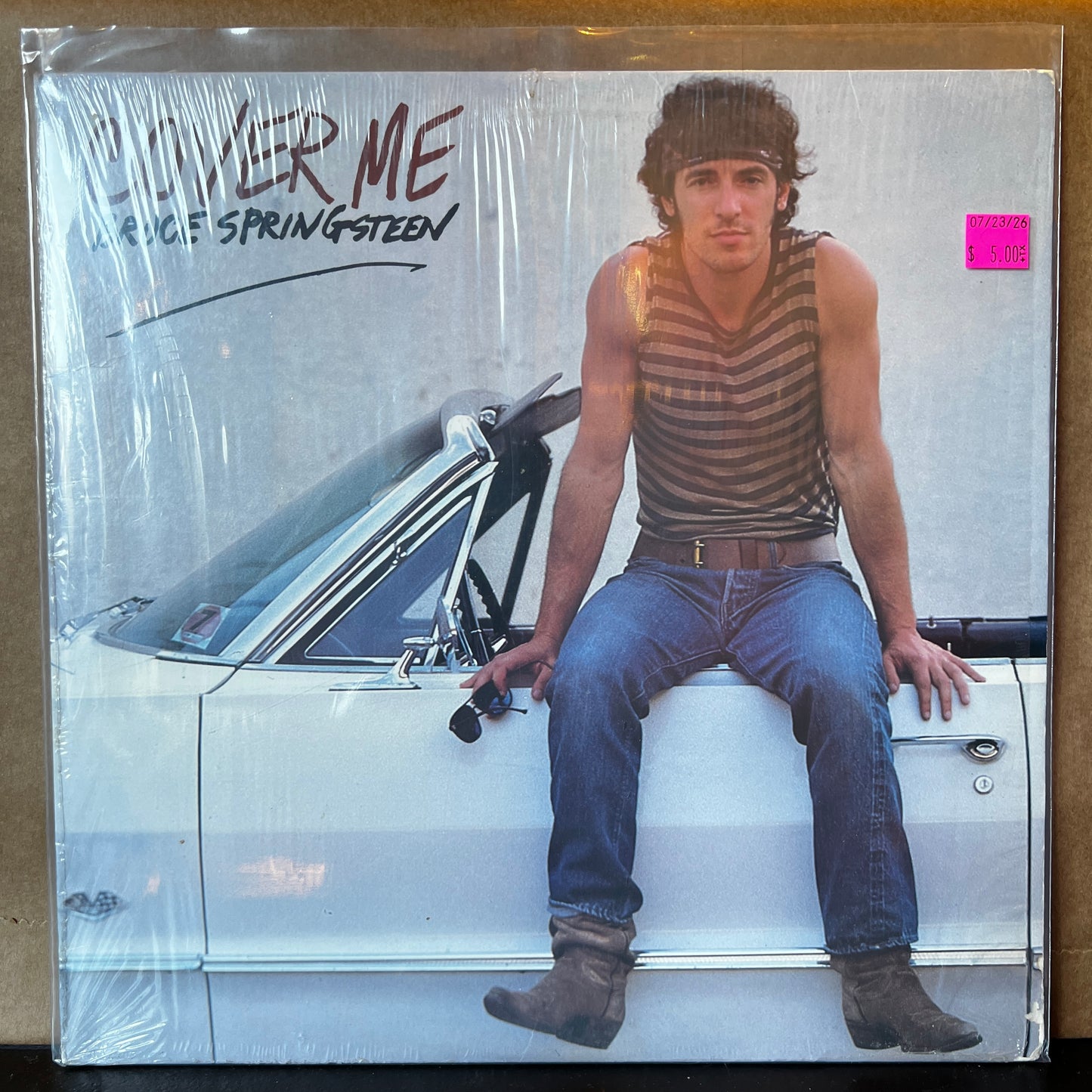 Used Vinyl: Bruce Springsteen "Cover Me" 12" (1984 Press)