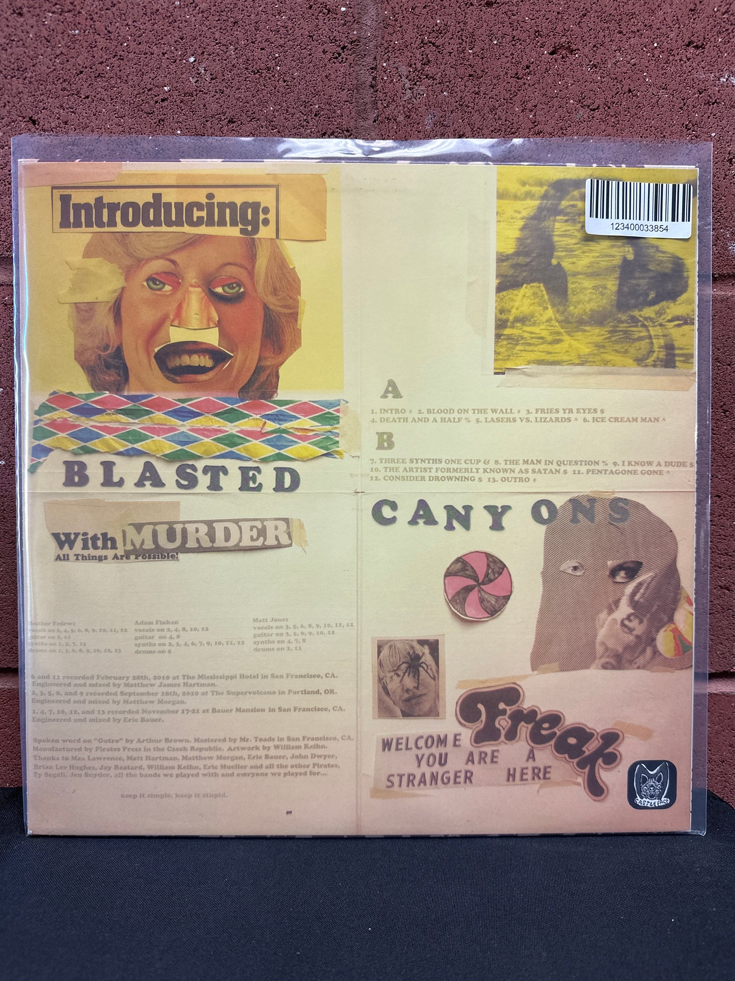 Used Vinyl:  Blasted Canyons ”Blasted Canyons” LP