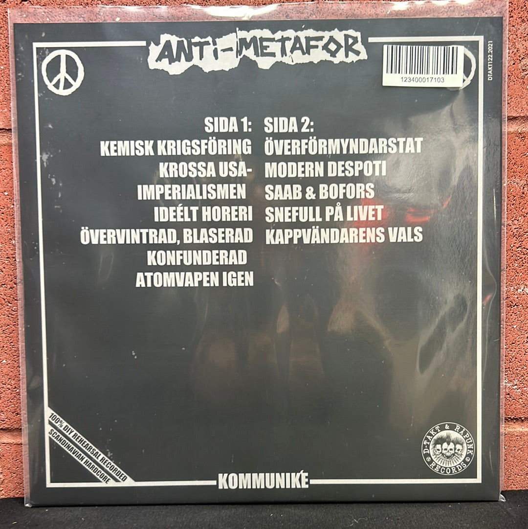 Used Vinyl:  Anti-Metafor ”Kommuniké” LP