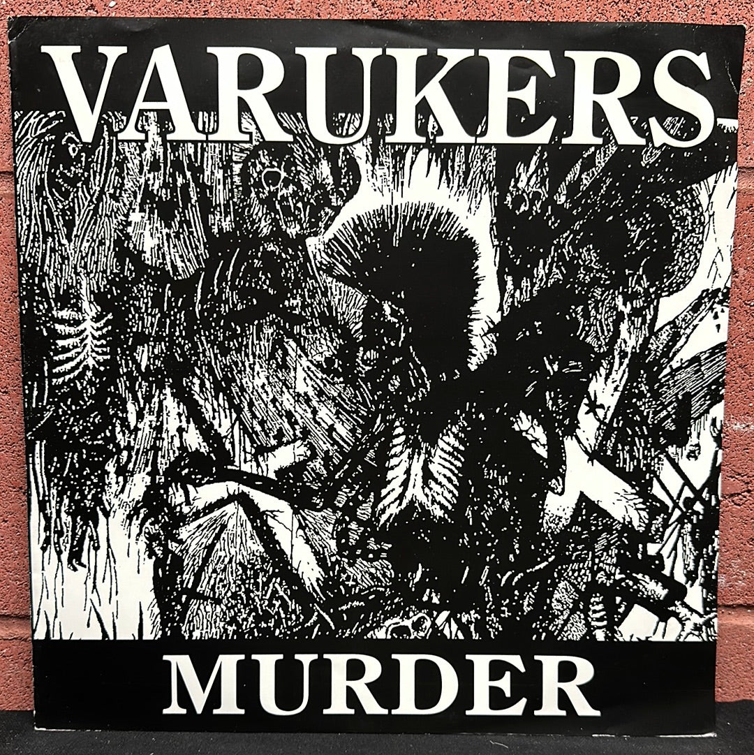Used Vinyl:  The Varukers ”Murder” LP (Red vinyl)