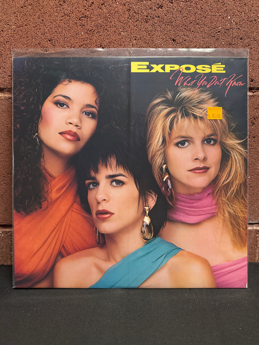 Used Vinyl:  Expose ”What You Don't Know” LP