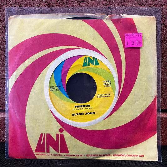 Used Vinyl: Elton John "Friends" 7"