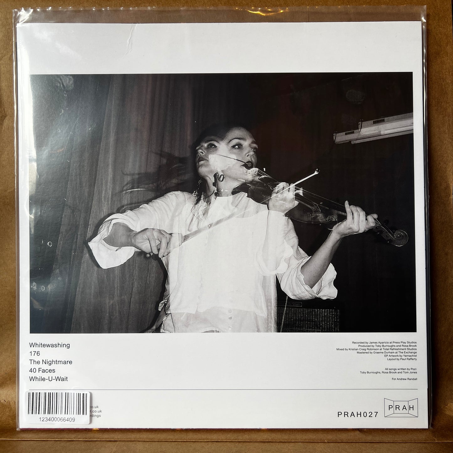 Used Vinyl: POZI "176" LP (2020 UK Press - White Vinyl)