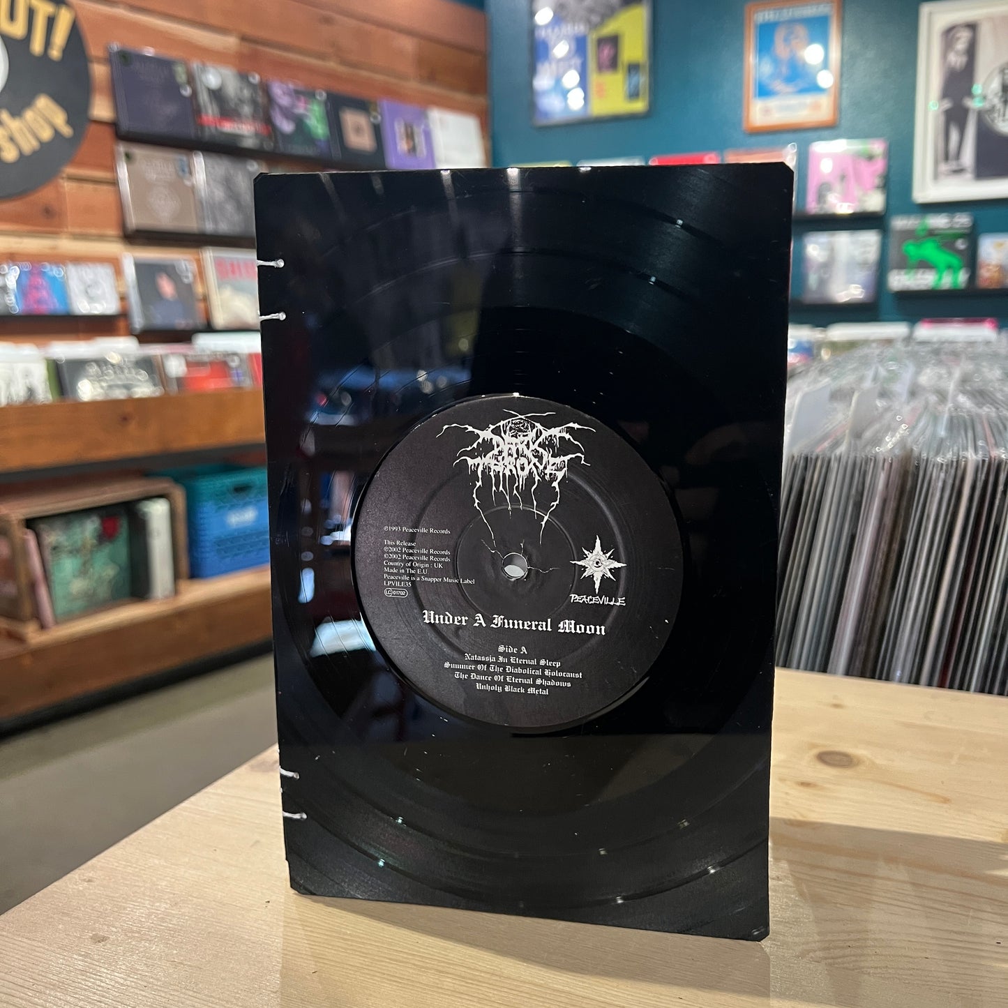 Darkthrone / Immortal Recycled Vinyl Journal