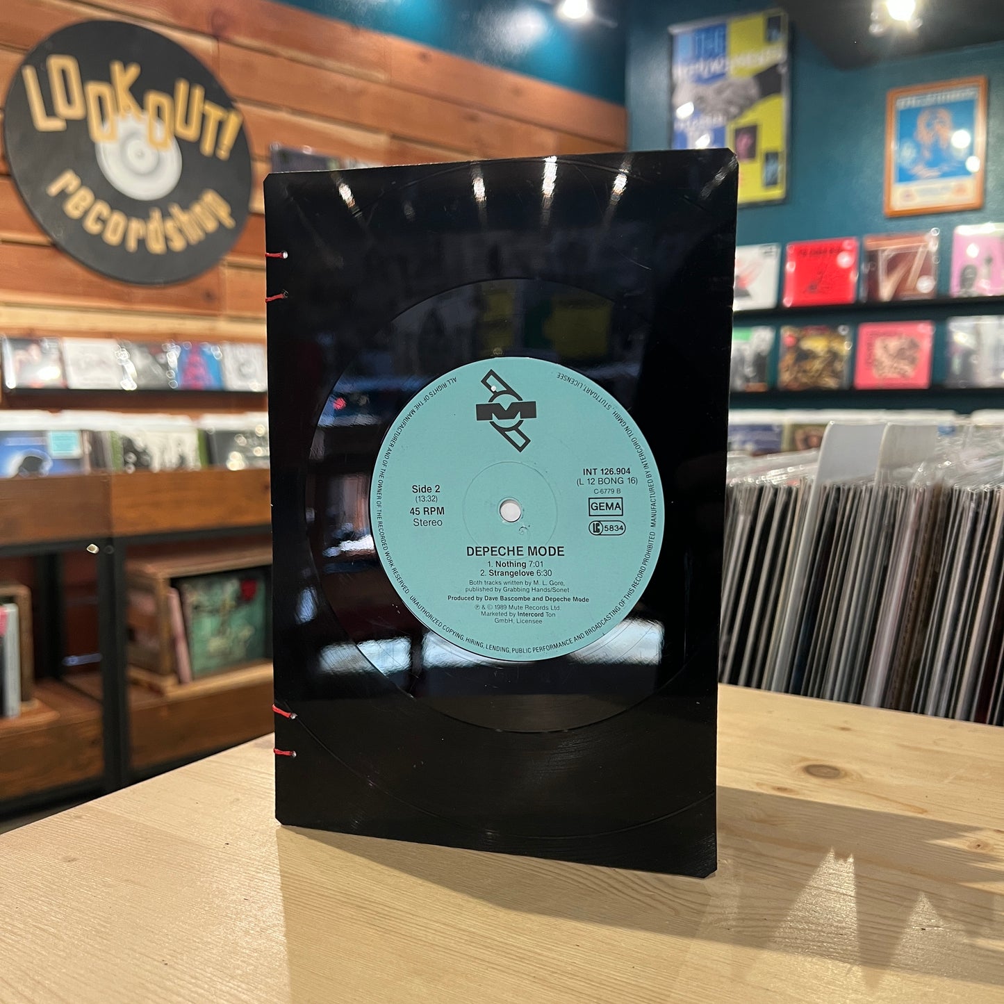 New Order / Depeche Mode Recycled Vinyl Journal