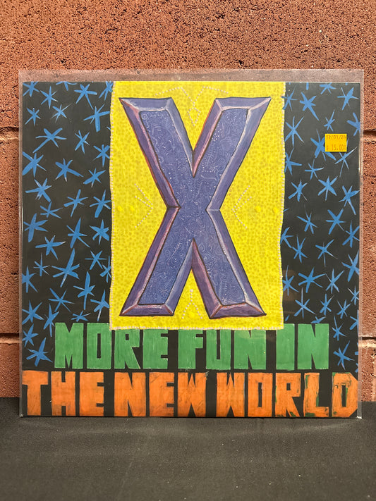 Used Vinyl:  X ”More Fun In The New World” LP