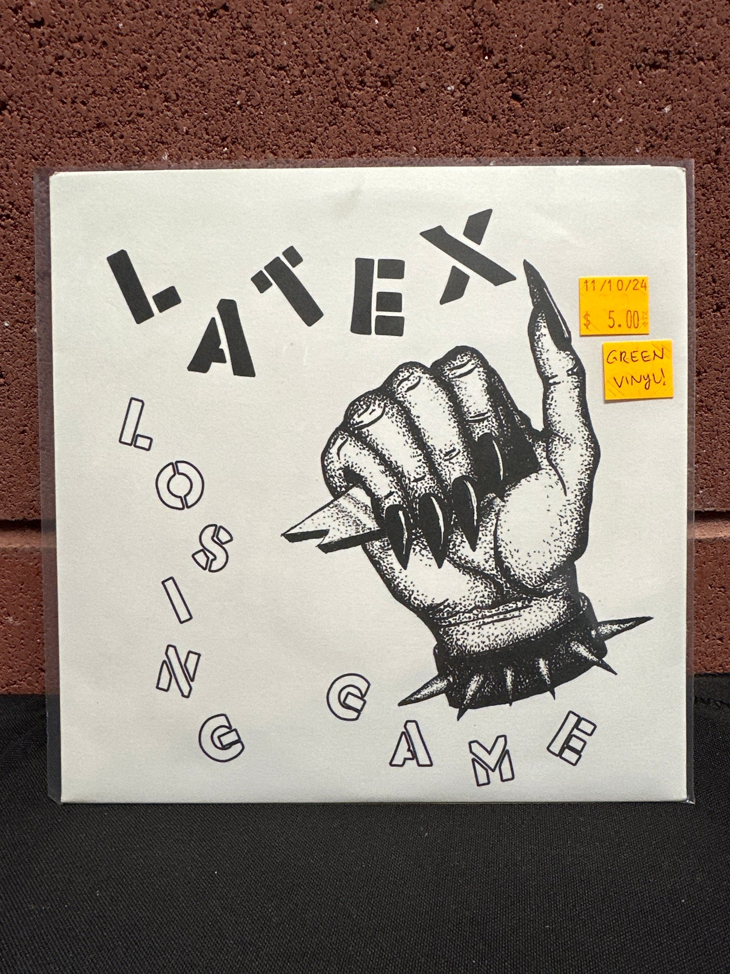 Used Vinyl:  Latex ”Losing Game” 7"