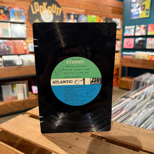 Etta James / Aretha Franklin Recycled Vinyl Journal