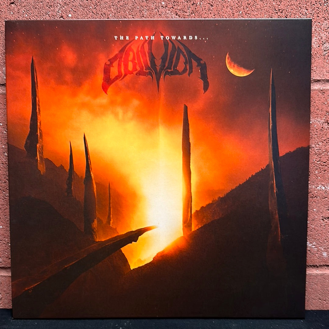 Used Vinyl:  Oblivion  ”The Path Towards” LP (Oxblood/black vinyl)