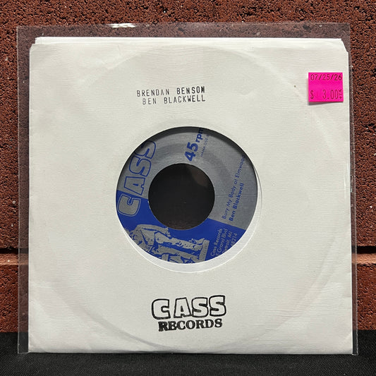 Used Vinyl: Brendan Benson / Ben Blackwell ‎"Last Night In Detroit" 7"