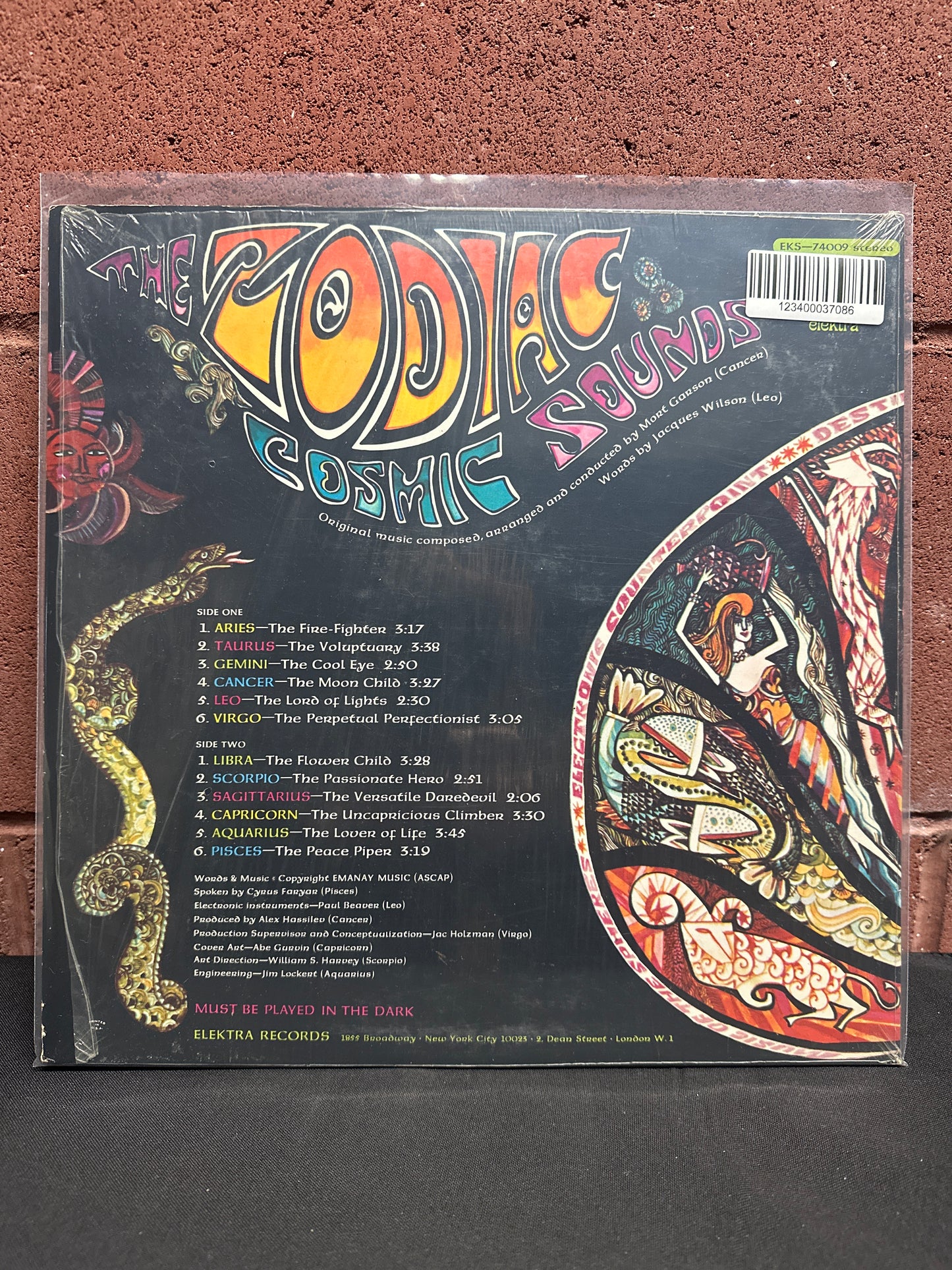 Used Vinyl:  The Zodiac ”Cosmic Sounds” LP