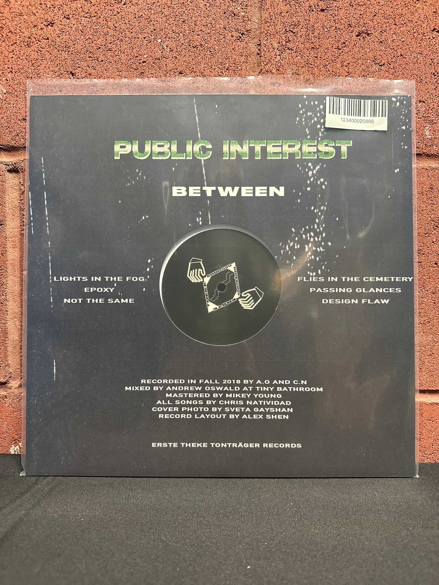 Used Vinyl:  Public Interest ”Between” 12"