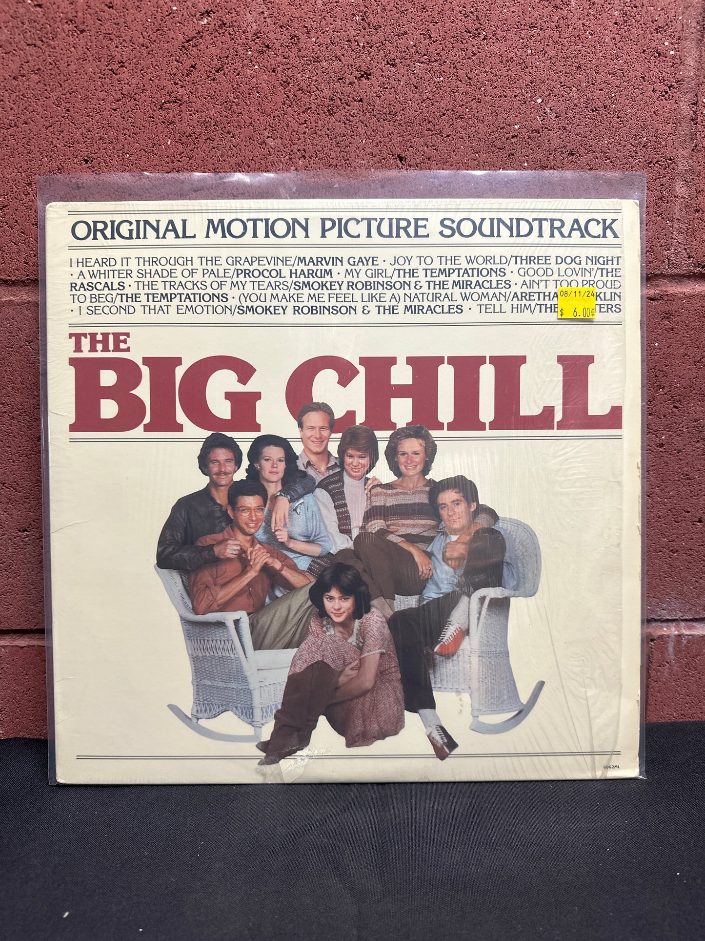 Used Vinyl:  Various ”The Big Chill (Original Motion Picture Soundtrack)” LP