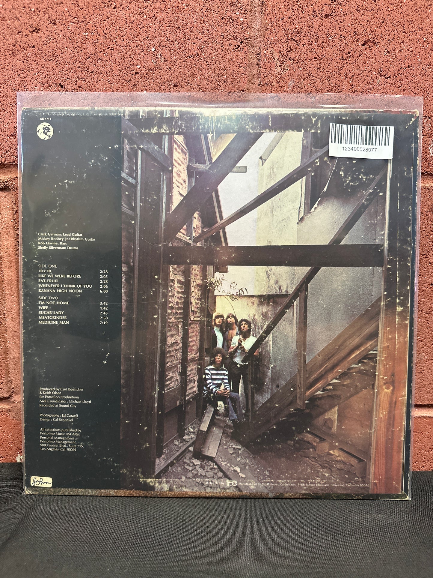 Used Vinyl:  Song ”Song Album” LP