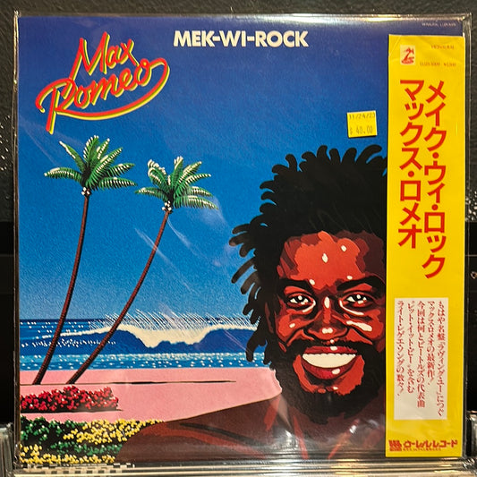 Used Vinyl:  Max Romeo "Mek-Wi-Rock" LP (Japanese Press)