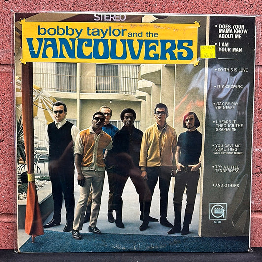 Used Vinyl:  Bobby Taylor & The Vancouvers ”Bobby Taylor And The Vancouvers” LP