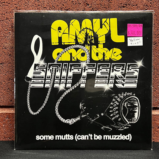 Used Vinyl: Amyl And The Sniffers "Some Mutts (Can't Be Muzzled)" 7" (2018 Yellow Vinyl)