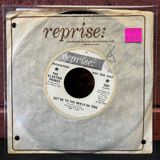 Used Vinyl: Electric Prunes "Get me To The World On Time" 7" (White Label Promo)