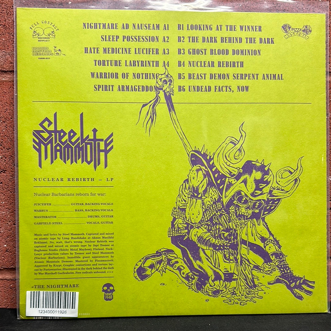 Used Vinyl:  Steel Mammoth ”Nuclear Rebirth” 12"