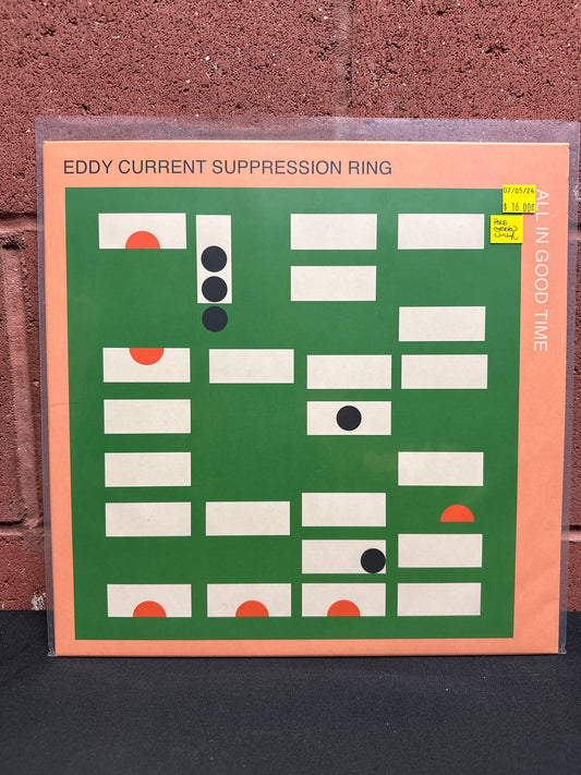 Used Vinyl:  Eddy Current Suppression Ring ”All In Good Time” LP (Green vinyl)