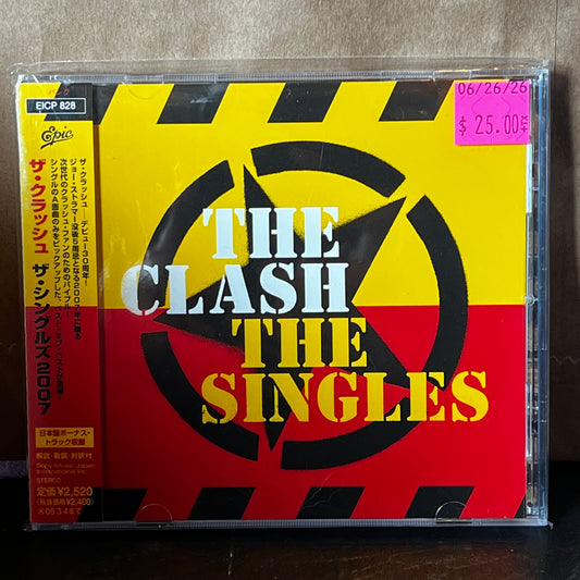 Used CD: The Clash "The Singles" CD (2007 Japanese Press w/ Bonus Track)