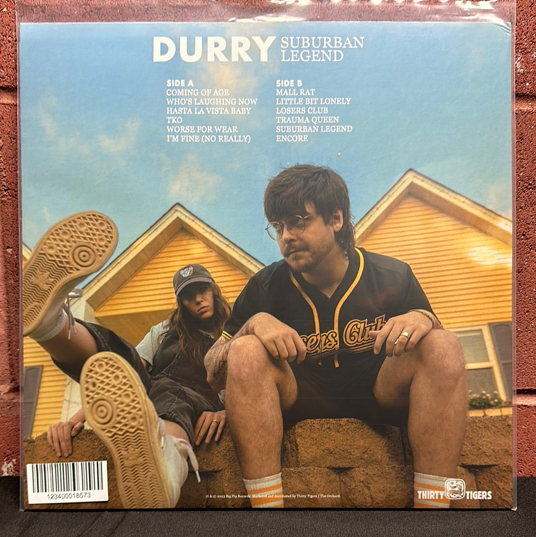 Used Vinyl:  Durry ”Suburban Legend” LP (Yellow Vinyl)