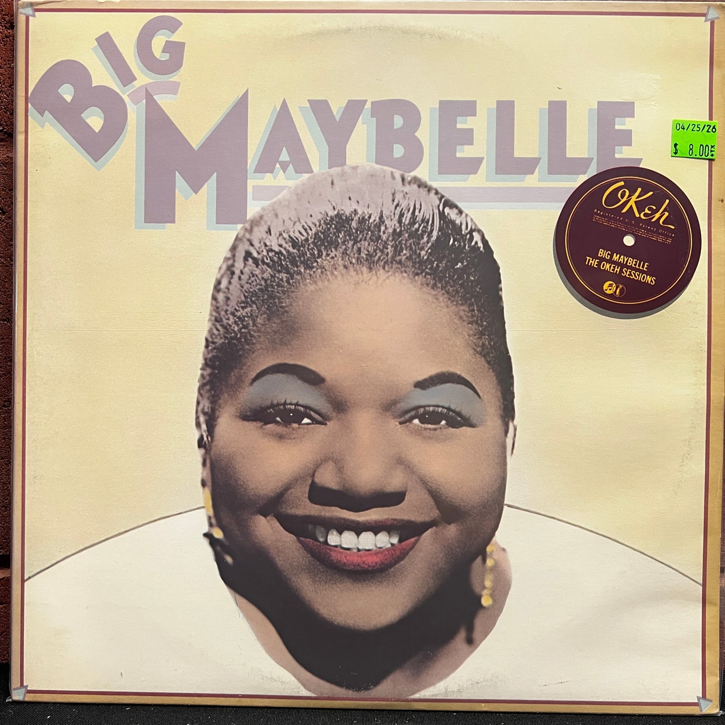 Used Vinyl: Big Maybelle "The Okeh Sessions" 2xLP (1983 Press)