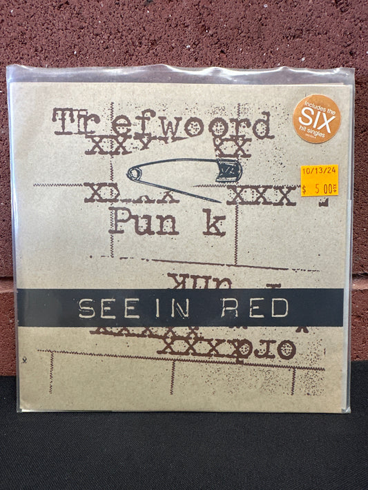 Used Vinyl:  Seein' Red ”Trefwoord Punk” 7"