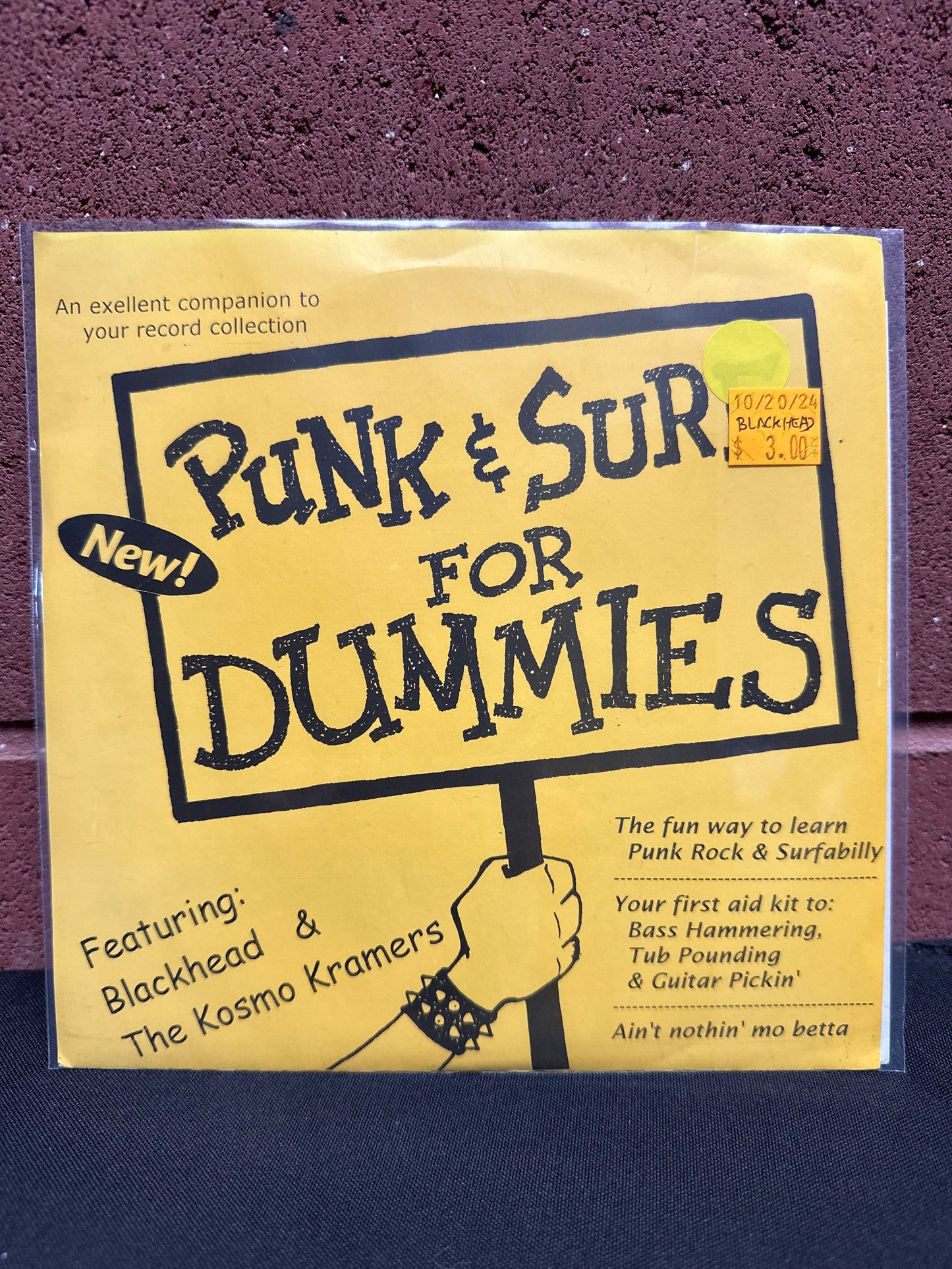 Used Vinyl:  Blackhead / Kosmo Kramers ”Punk & Surf For Dummies” 7"