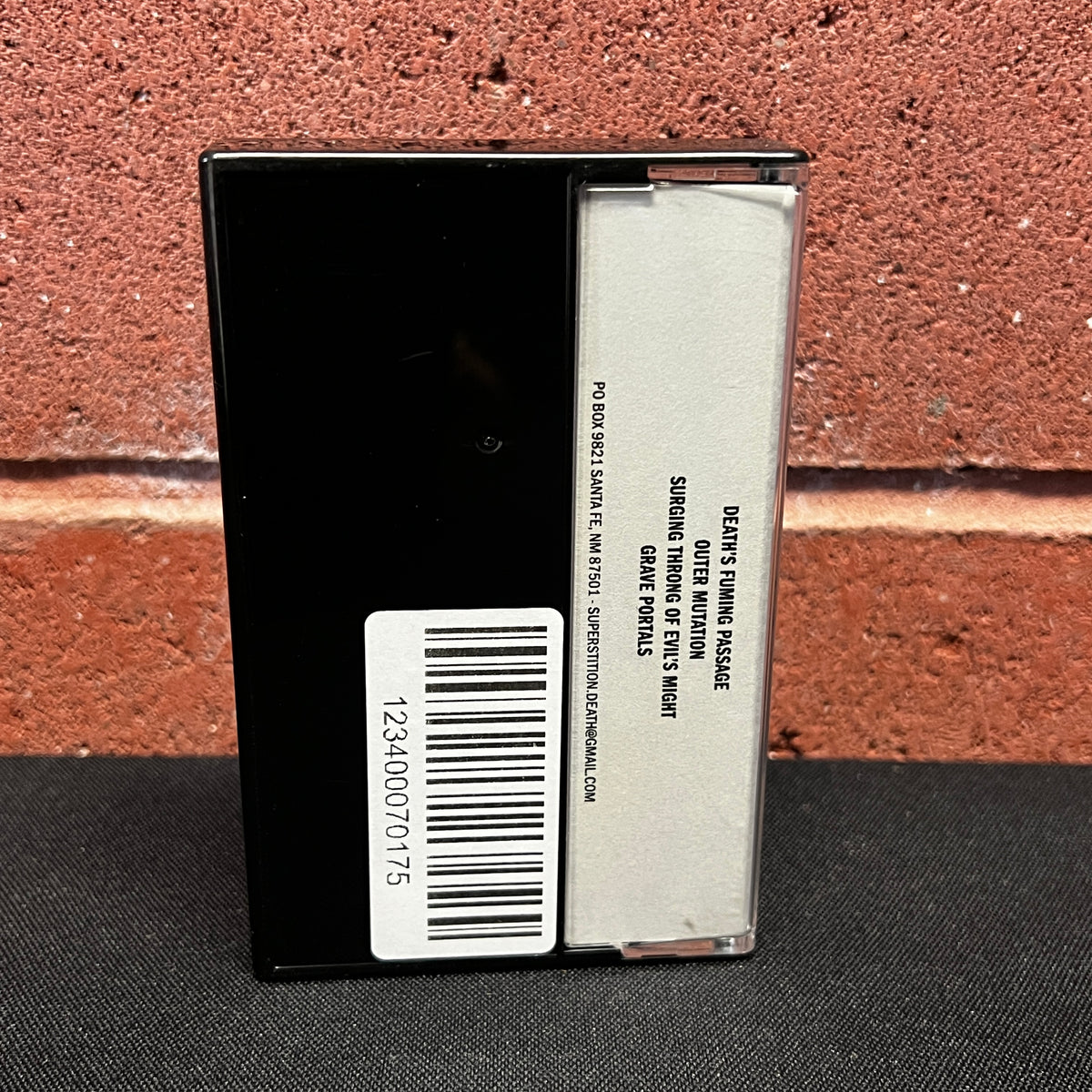 Used Cassette: Superstition "Surging Throng Of Evil's Might" Tape (2018 Press)