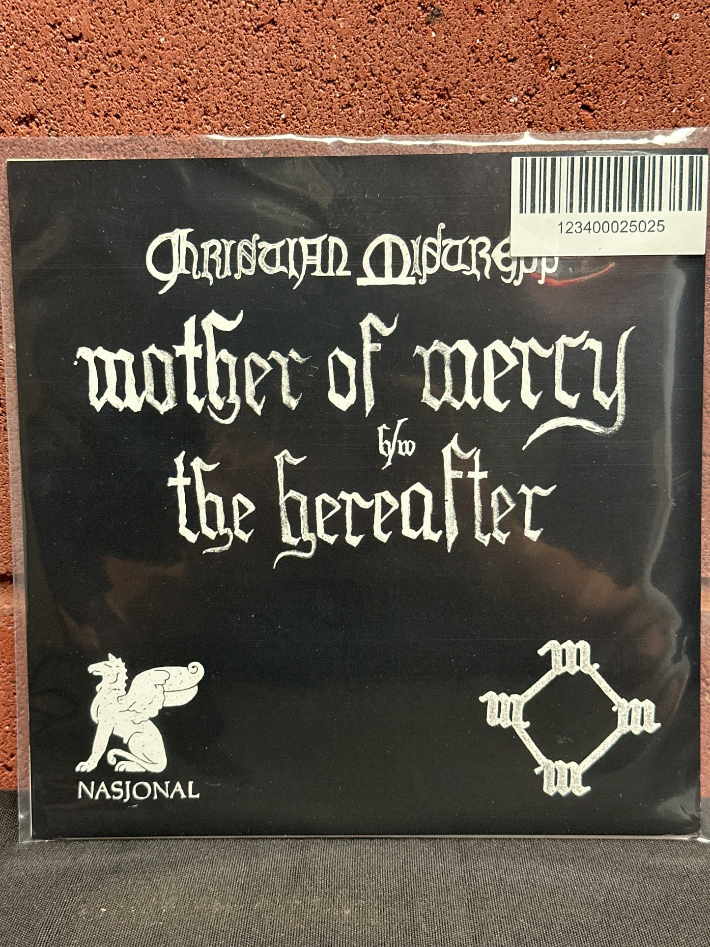 Used Vinyl:  Christian Mistress ”Mother Of Mercy / The Hereafter” 7"