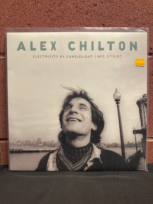 Used Vinyl:  Alex Chilton ”Electricity By Candlelight / NYC 2/13/97” LP