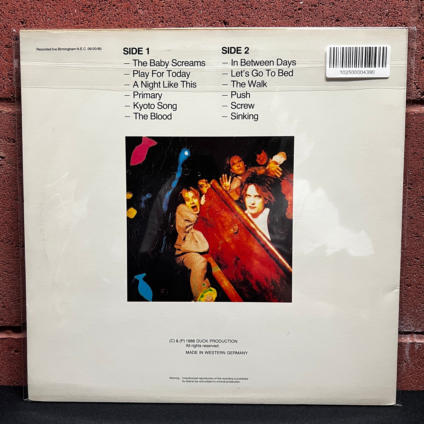 Used Vinyl: The Cure "The Spell's Unbroken" LP (1986 German Issue)