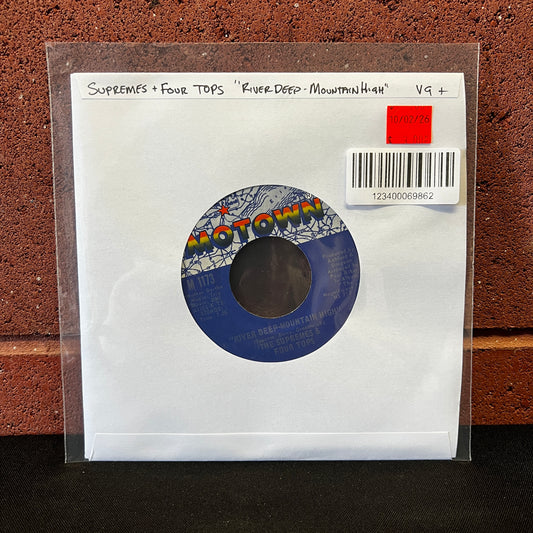 Used Vinyl:  Supremes and Four Tops "River Deep-Mountain High" 7"