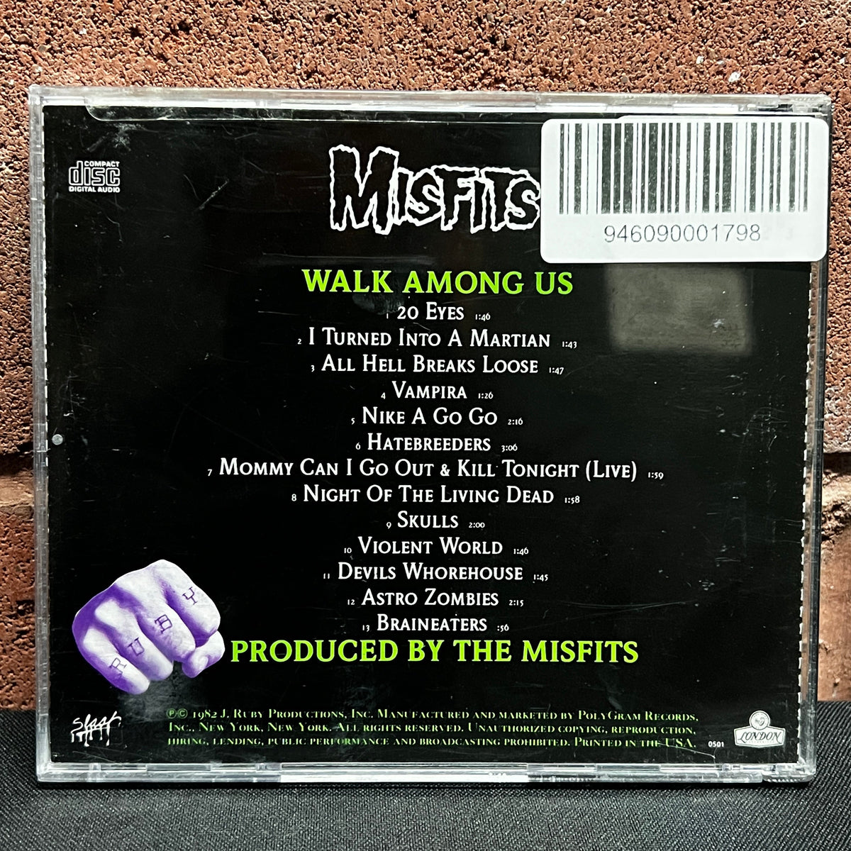 Used CD: Misfits "Walk Among Us" CD (1996 US Press)
