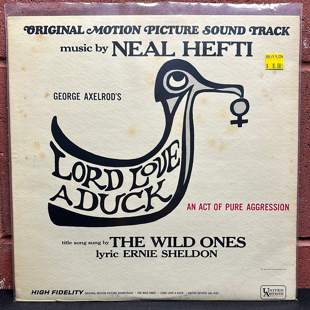 Used Vinyl:  Neal Hefti, The Wild Ones ”Lord Love A Duck (An Act Of Pure Aggression) (Original Motion Picture Sound Track)” LP