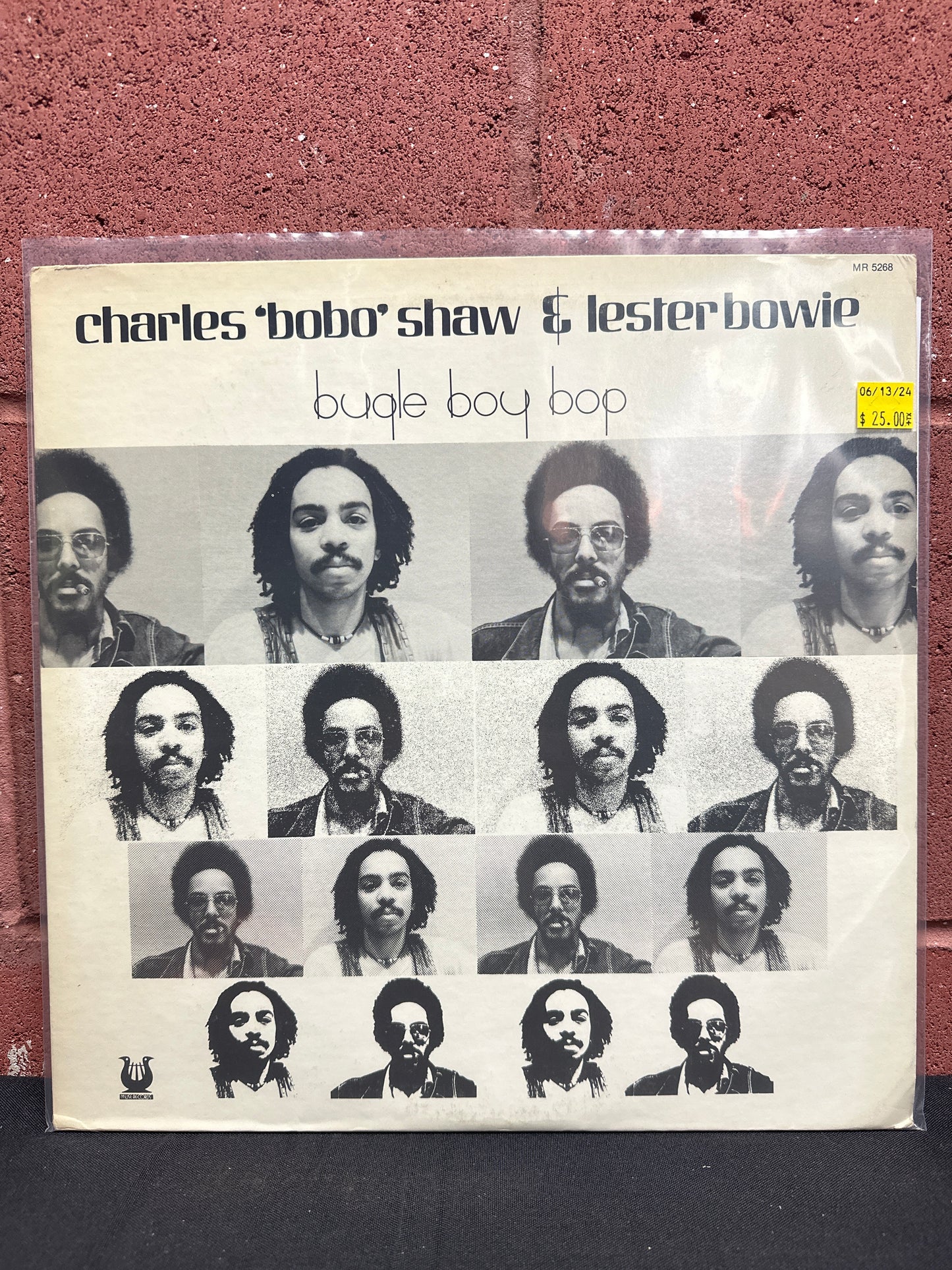 Used Vinyl:  Charles Bobo Shaw & Lester Bowie ”Bugle Boy Bop” LP